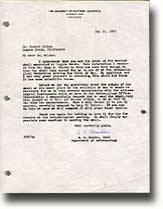 letter from A. O. Bowden