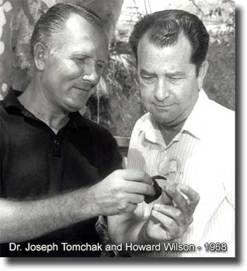 Dr. J. L. Tomchack and Howard Wilson