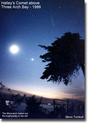 Halleys comet - 1986