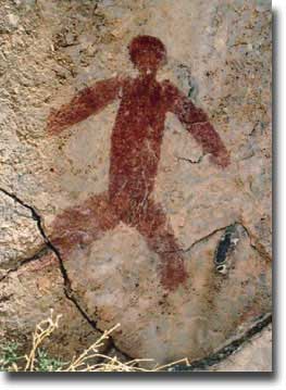 Pictograph of man
