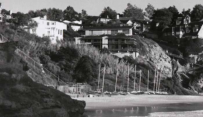 south end of beach in 1978