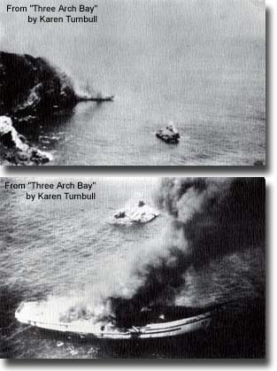 Burning Boat - 1943