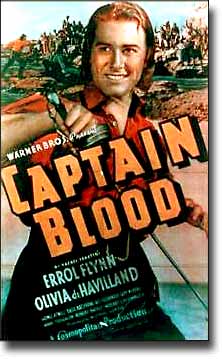 Original Warner Bros Poster for Captain Blood